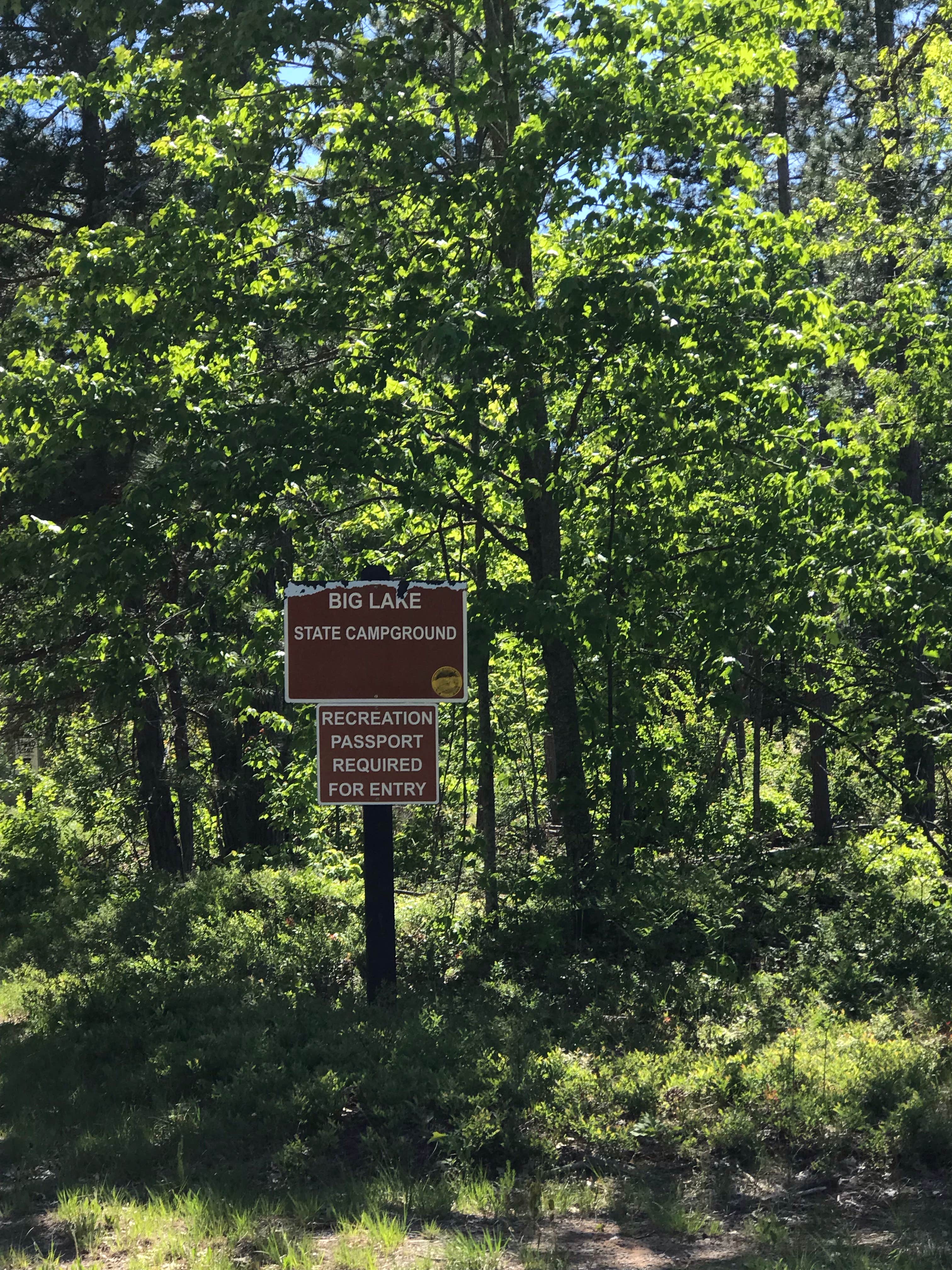 Camper-submitted photo at Big Lake Campground near Newberry, MI
