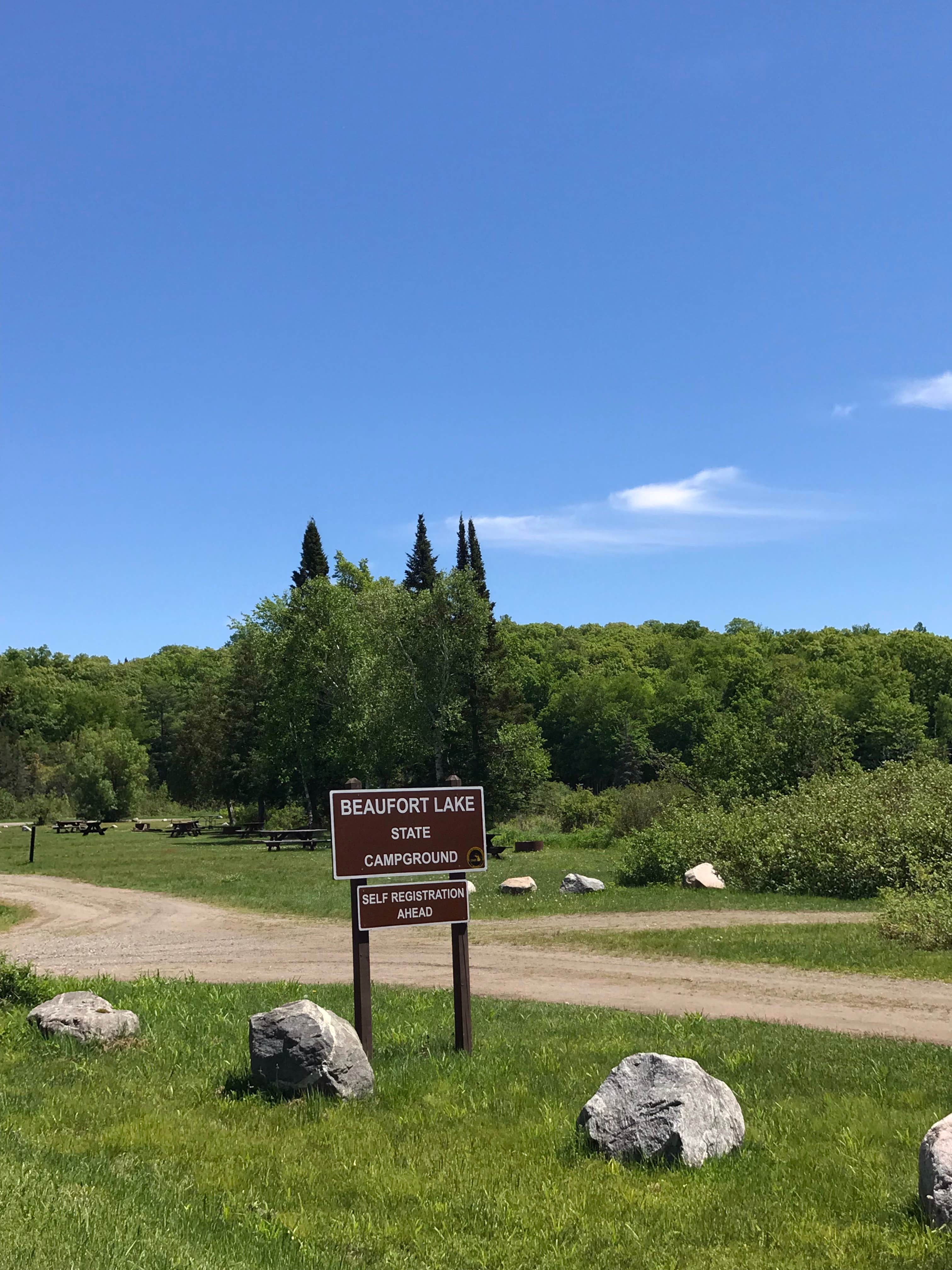 Camper submitted image from Beaufort Lake State Forest Campground - 5