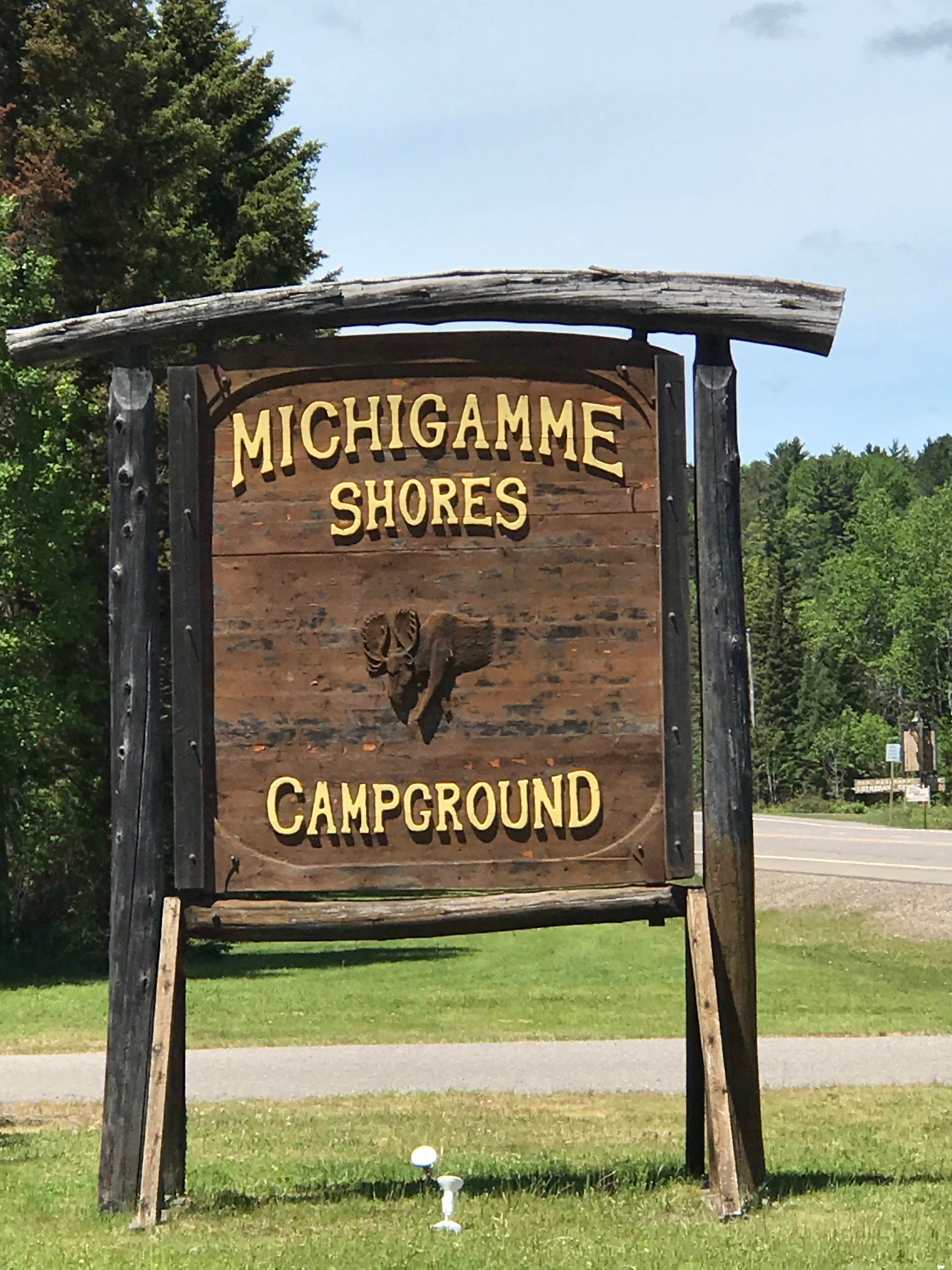 Camper-submitted photo at Michigamme Shores Campground near Big Bay, MI