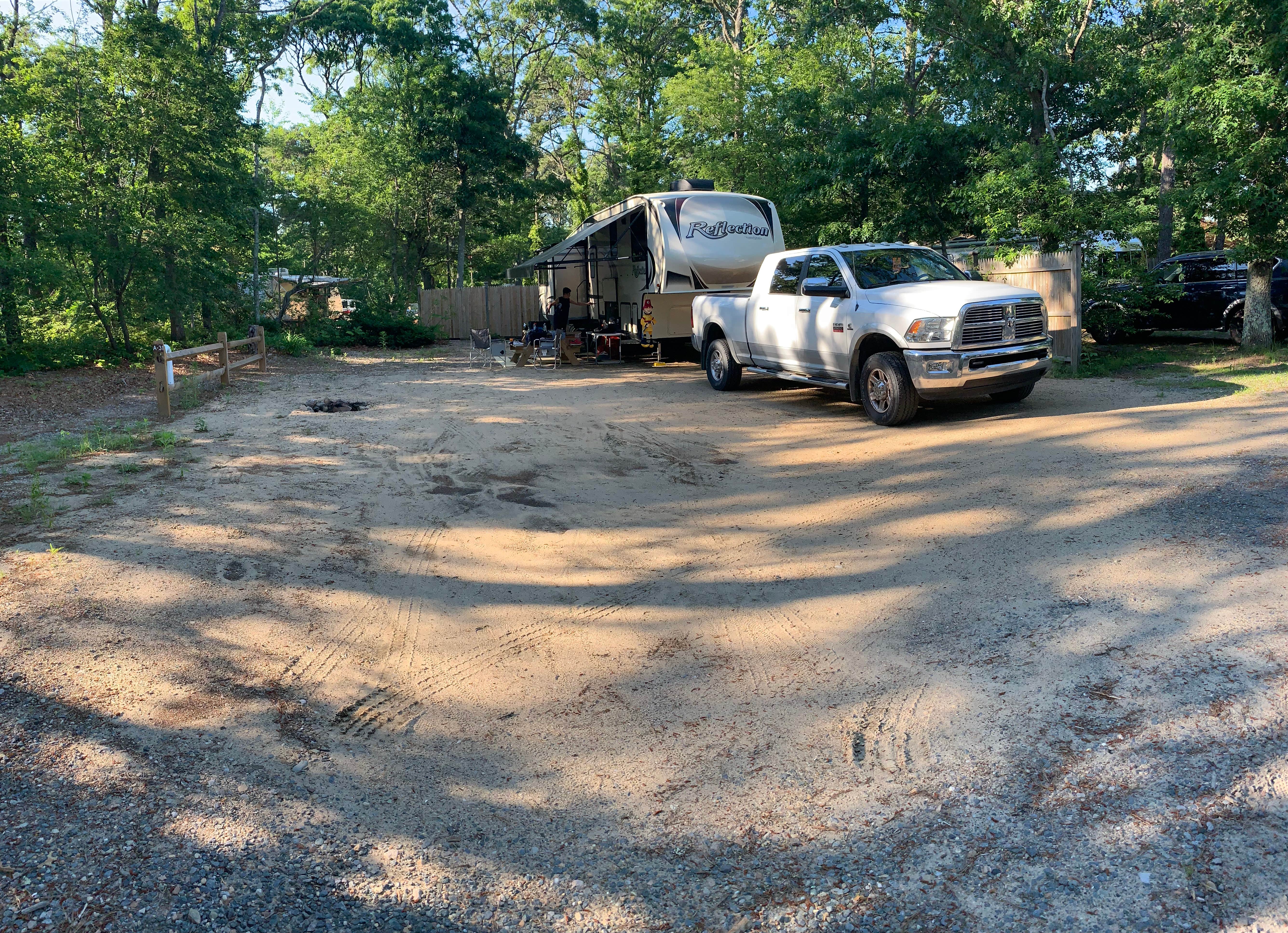 Kristine B.'s photo of rv camping at Sweetwater Forest near Sandwich, MA