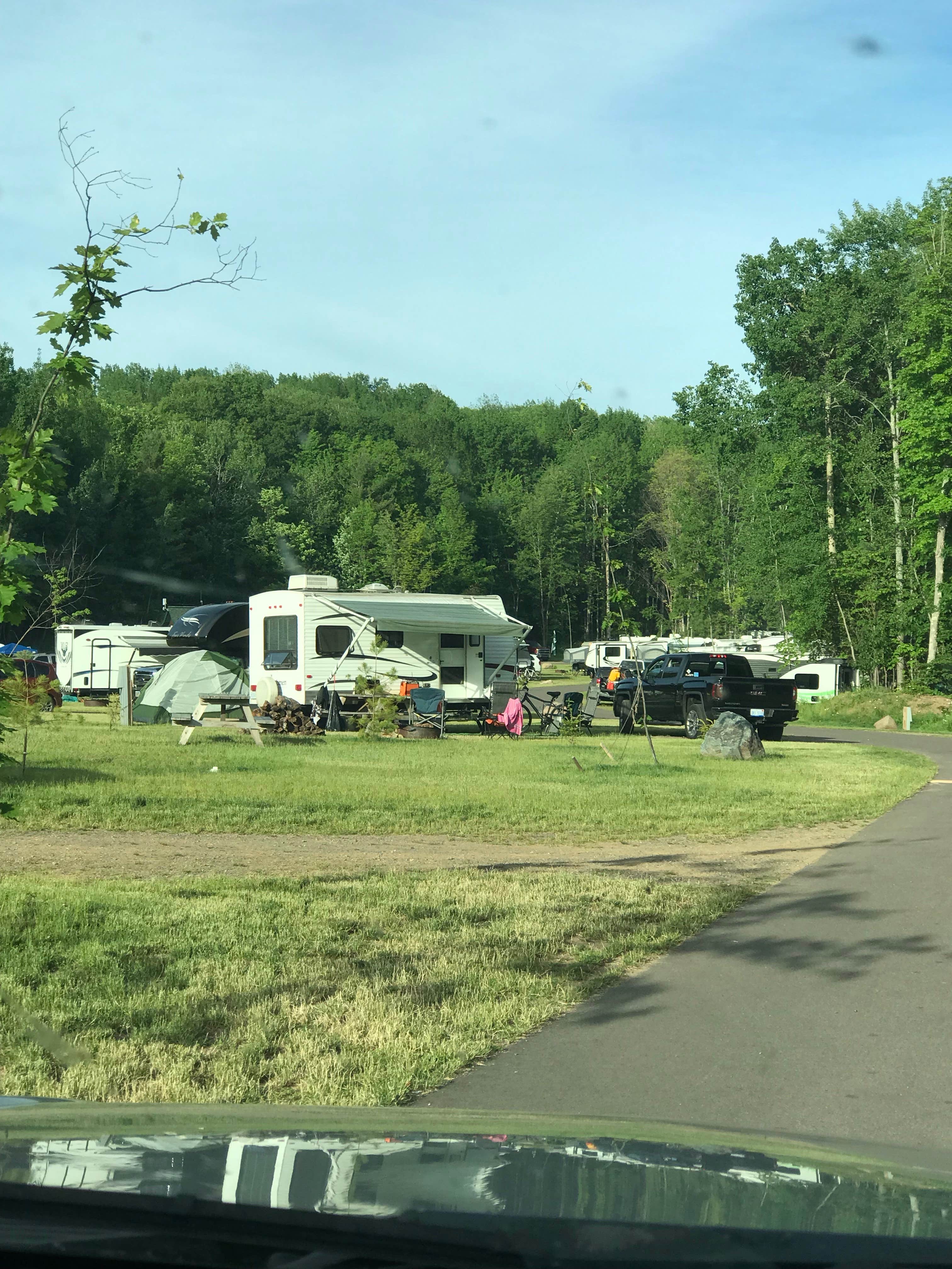 Camper-submitted photo at Rippling Rivers RV Resort near Eben Junction, MI