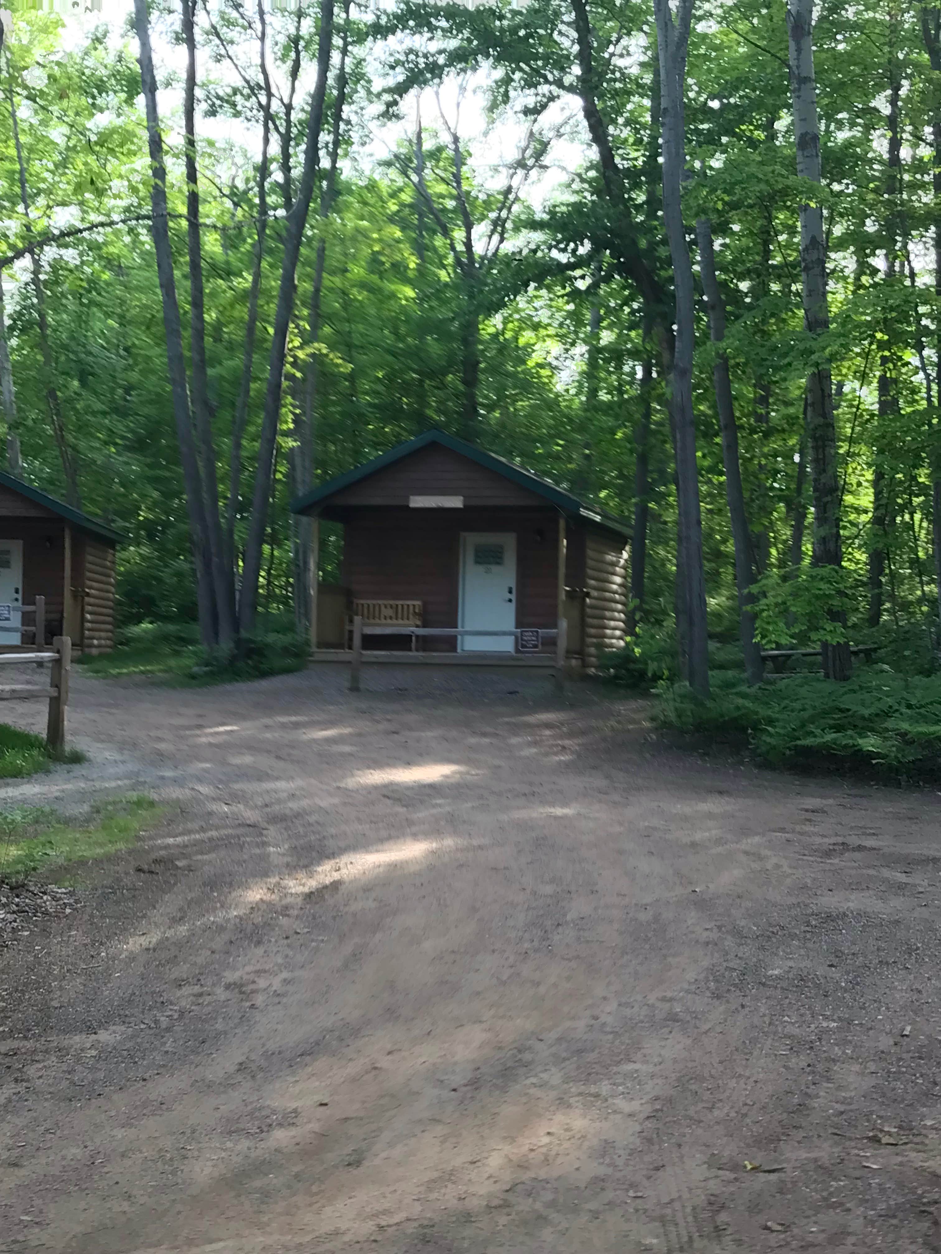 Randall J.'s photo of a cabin at Rippling Rivers RV Resort near Marquette, MI