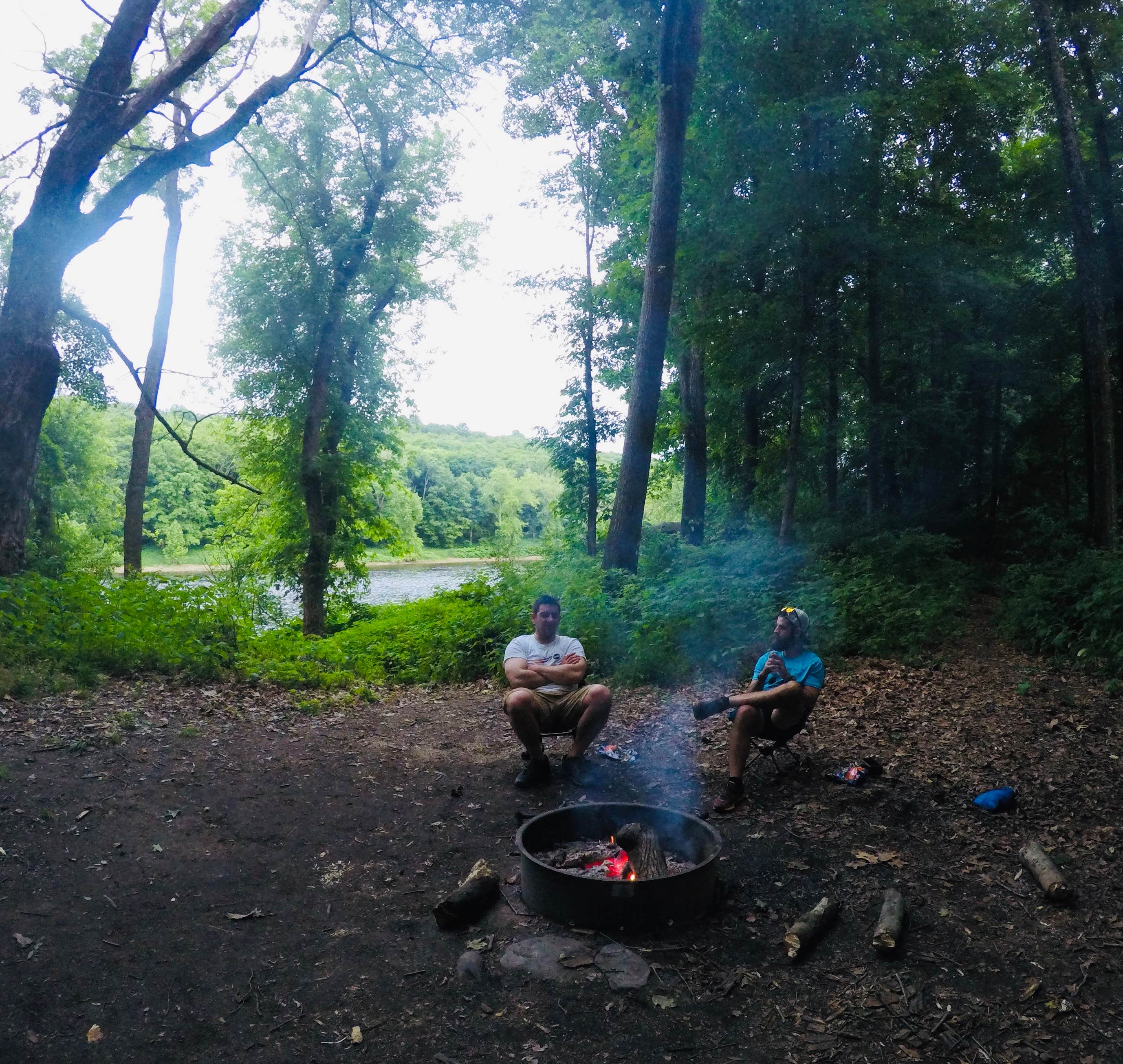 Camper submitted image from Dingmans Shallows Campground — Delaware Water Gap National Recreation Area - 2