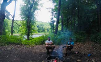 Derek W.'s photo at Dingmans Shallows Campground — Delaware Water Gap National Recreation Area near Newton, NJ