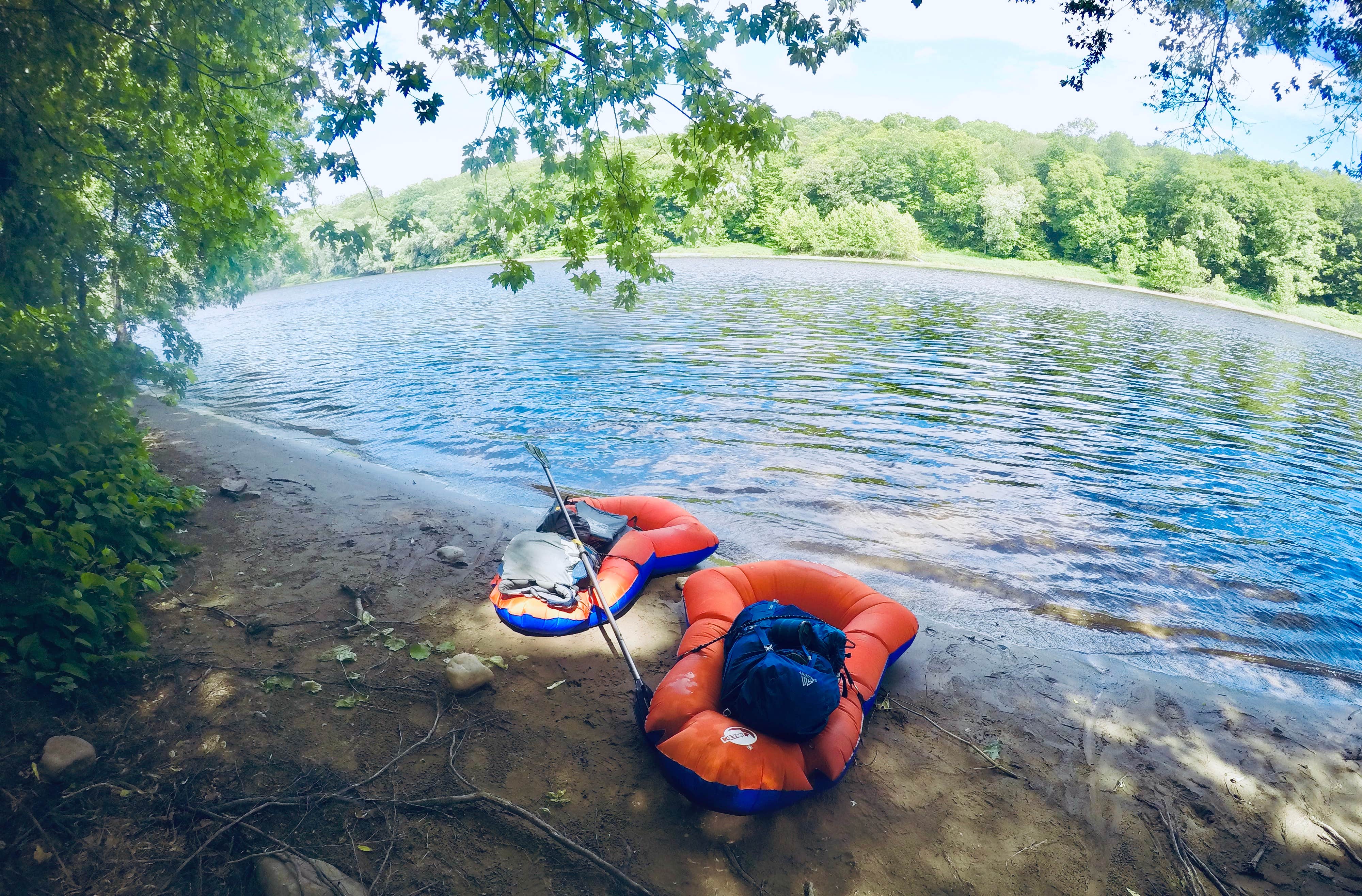 Camper submitted image from Dingmans Shallows Campground — Delaware Water Gap National Recreation Area - 2