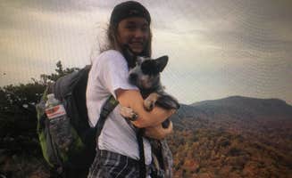 Molly G.'s photo of camping with pets at Hanging Rock State Park Campground near McLeansville, NC