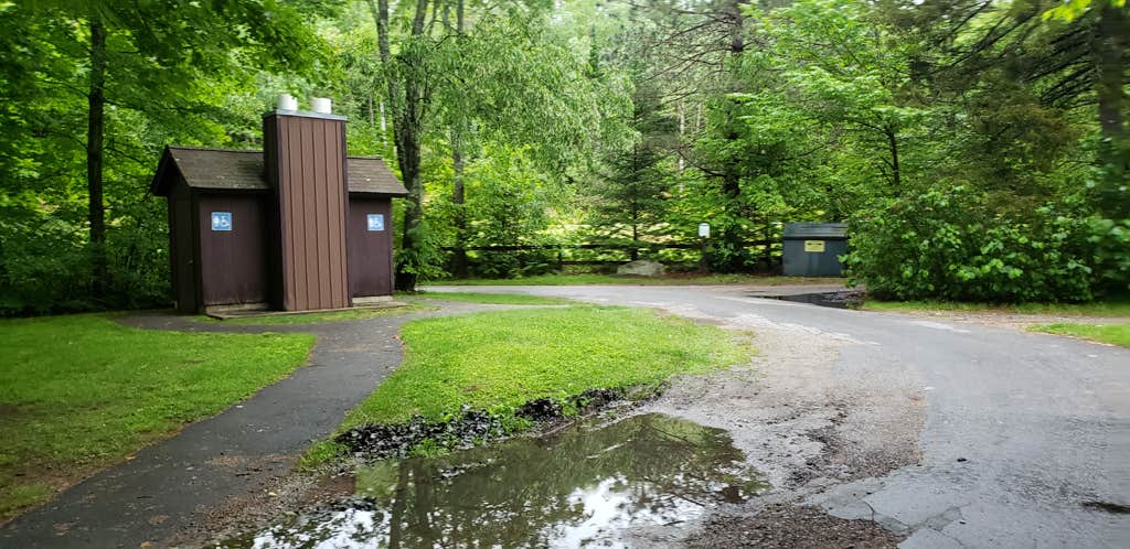 Jean C.'s photo of glamping accommodations at Zealand Campground near Berlin, NH