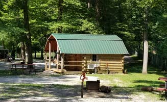 Diana W.'s photo of glamping accommodations at Elizabethtown Crossroads Campground near Radcliff, KY