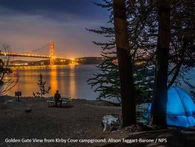 Camper submitted image from Kirby Cove Campground — Golden Gate National Recreation Area - 5