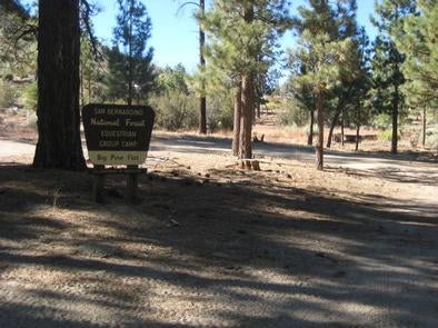 Big Pine Equestrian Group Campground Sign



Credit: