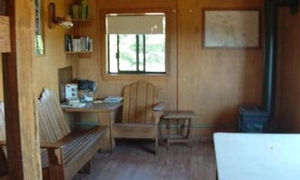 Camping near Loon Lake Chalet: Robbs Hut, Kyburz, California