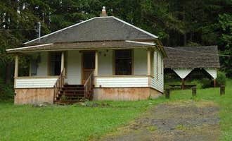 Camping near Dungeness Recreation Area Clallam County Park: Louella Cabin, Sequim, Washington