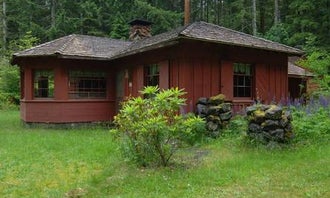 Camping near Big Timber — Olympic National Park: Hamma Hamma Cabin, Lilliwaup, Washington