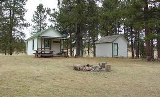 Camping near Diamond Butte Lookout: Whitetail Cabin, Colstrip, Montana