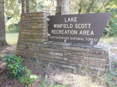 Camper submitted image from Lake Winfield Scott Campground - 2