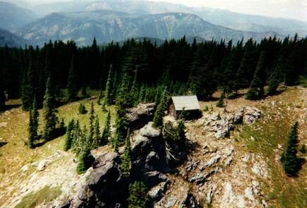 Camper submitted image from Cold Springs Peak Cabin - Clearwater Nf (ID) - 2