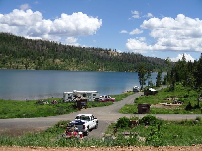 Camper submitted image from Spruces Campground (Dixie NF) - 1
