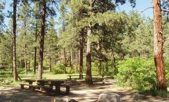 Camping near Durango North-Riverside KOA: Chris Park Group Campground, Cascade, Colorado
