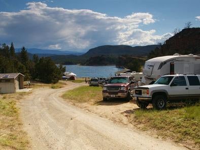 Camper submitted image from Dutch John Draw Campground - Ashley National Forest - 1