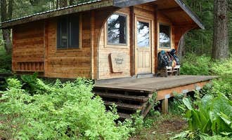 Camping near Devils Elbow Cabin: Petersburg Lake Cabin, Kupreanof, Alaska