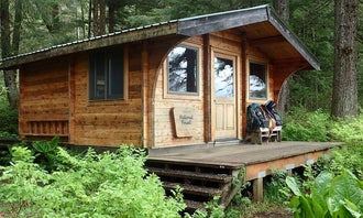 Camping near Twin Creek Shelter: Petersburg Lake Cabin, Kupreanof, Alaska