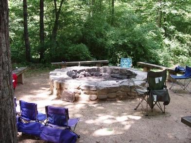 Camper submitted image from Jefferson National Forest Cave Mountain Lake Campground - 1