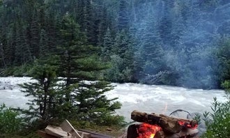 Camping near Dyea Campground — Klondike Gold Rush National Historical Park: Laughton Glacier Cabin, Skagway, Alaska