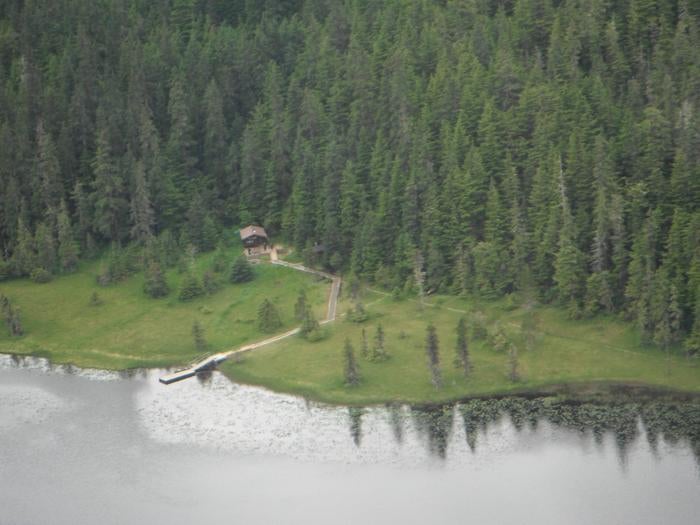 View of cabin from the air



Credit: USFS