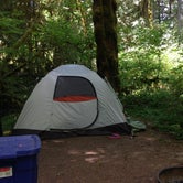 Tent spot at Horse Creek
