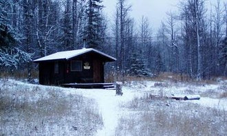Camping near Trout Lake Cabin: Swan Lake Cabin Seward, Cooper Landing, Alaska