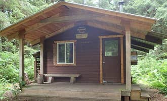 Camping near Breiland Slough Cabin: Kah Sheets Bay Cabin, Petersburg, Alaska