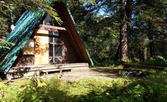 The Dyrt's photo of a cabin at Goulding Lake Cabin near Tenakee Springs, AK