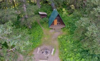 The Dyrt's photo of a cabin at Kook Lake Cabin near Tenakee Springs, AK