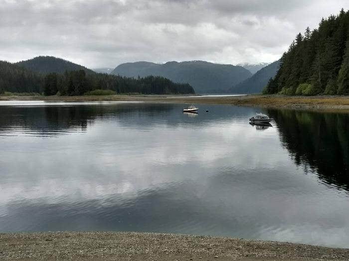 Camper-submitted photo at Moser Island Cabin near Tenakee Springs, AK