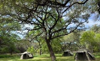 Camping near Shaffer Bend Recreation Area: WyldStay Muleshoe Bend, Spicewood, Texas