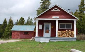 The Dyrt's photo of a cabin at Trout Creek Guard Station near Lonetree, WY