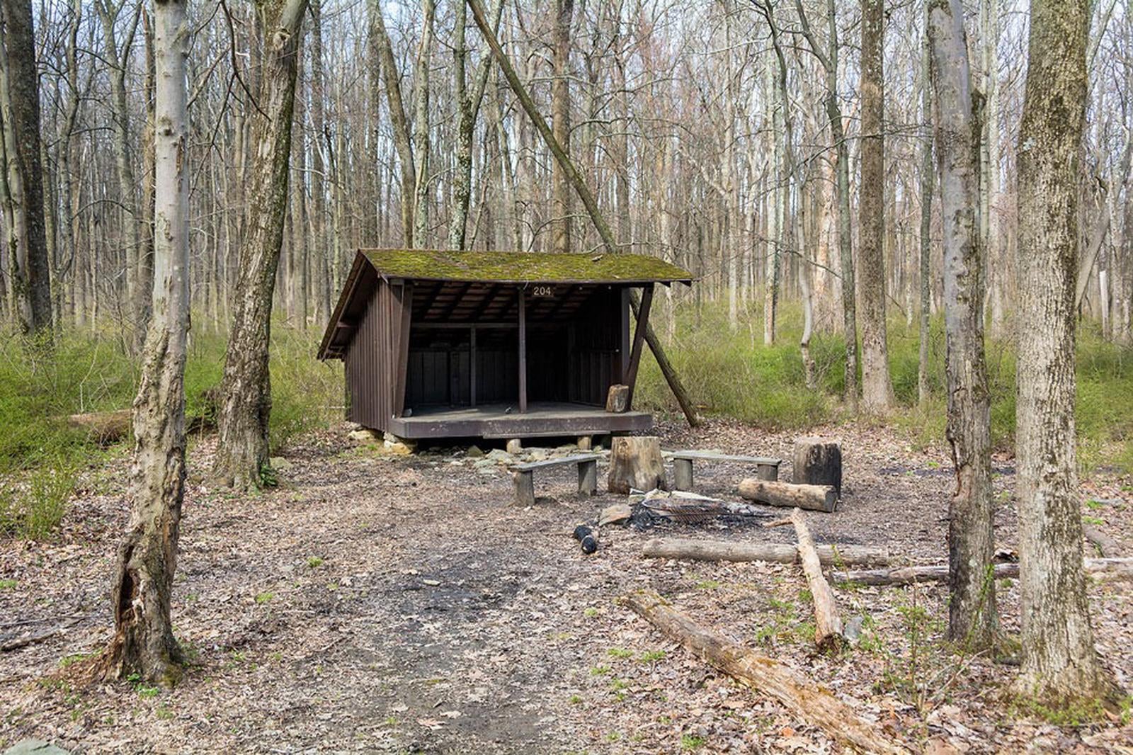 Camper submitted image from Adirondack Shelters — Catoctin Mountain Park - 2