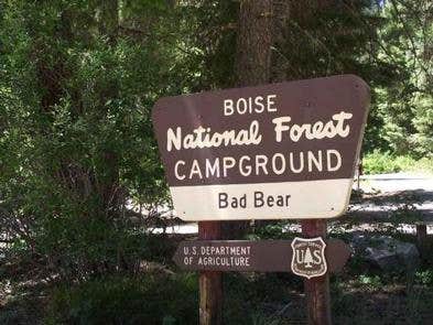 Camper submitted image from Boise National Forest Bad Bear Campground - 4