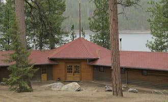 Camping near Travellers Rest Cabins & RV Park: Woods Cabin, Darby, Montana