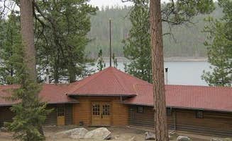 The Dyrt's photo of a cabin at Woods Cabin near Sula, MT