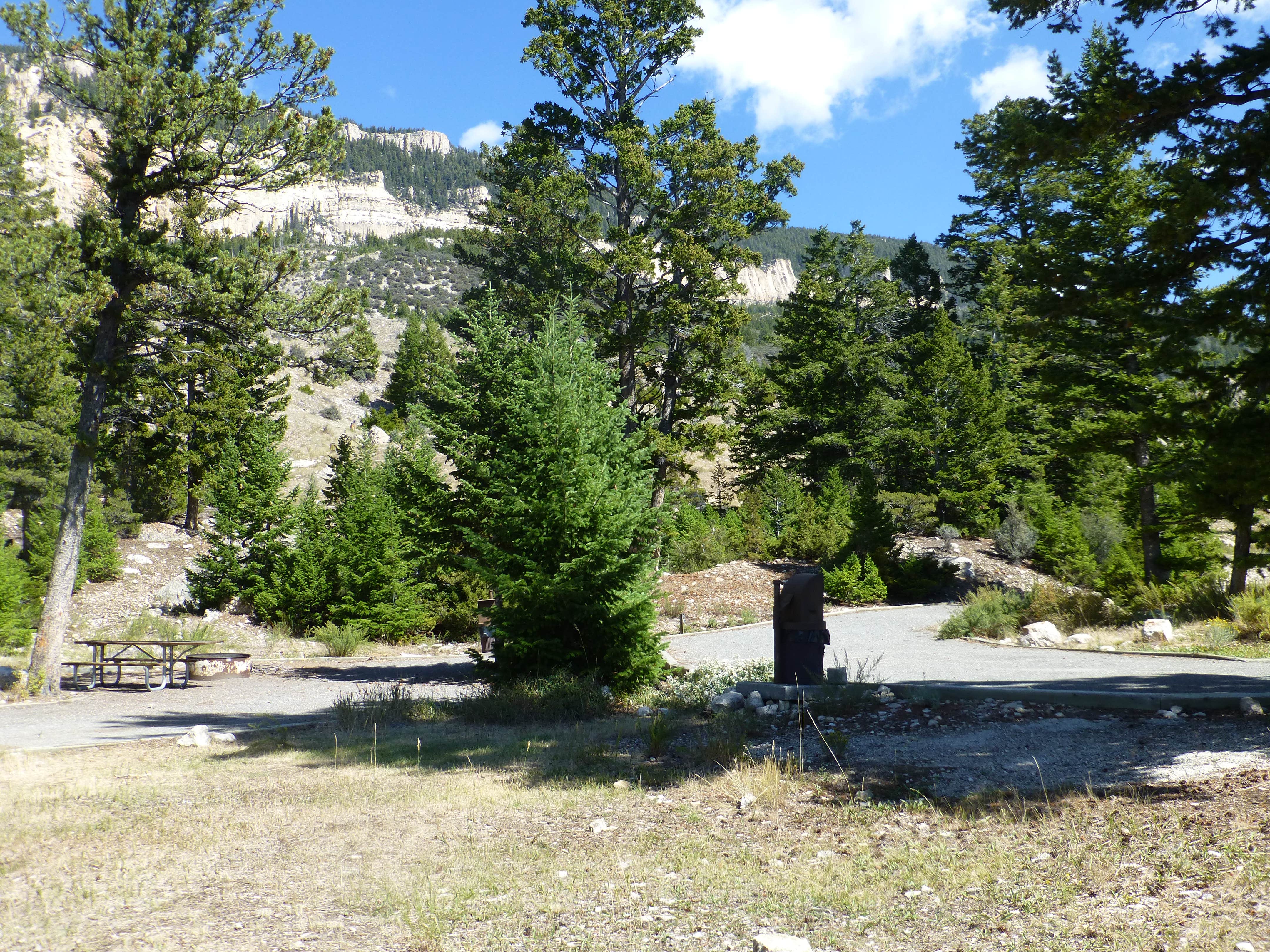 Camper-submitted photo at Five Springs Falls Campground near Cowley, WY