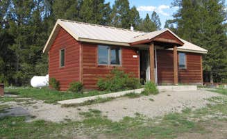 The Dyrt's photo of a cabin at Calf Creek Cabin near Lewis and Clark National Forest