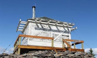 Camping near The Bunkhouse: Cougar Peak Lookout, Thompson Falls, Montana