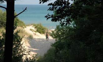 Camping near Jackpine Hike-In Campground — Ludington State Park: Lake Michigan Recreation Area, Manistee, Michigan