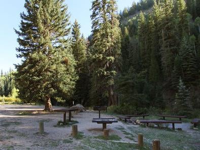 Camper submitted image from Manti-LaSal National Forest Big Rock Group Campground - 2