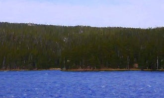 Camping near North Tongue: Sibley Lake, Wolf, Wyoming