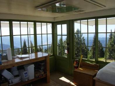 Camper submitted image from Deadwood Lookout Rec Cabin - 1