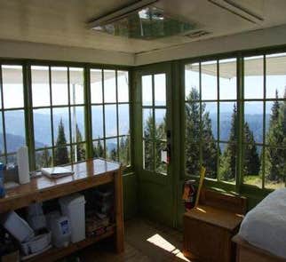 Camper-submitted photo from Deadwood Lookout Rec Cabin