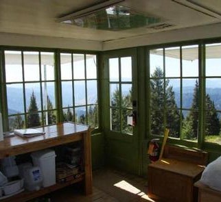 Camper-submitted photo from Deadwood Lookout Rec Cabin