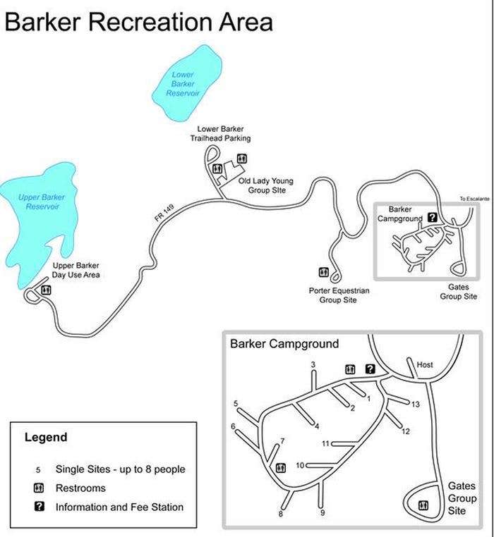 Dixie National Forest Barker Recreation Area Camping | Escalante, UT ...